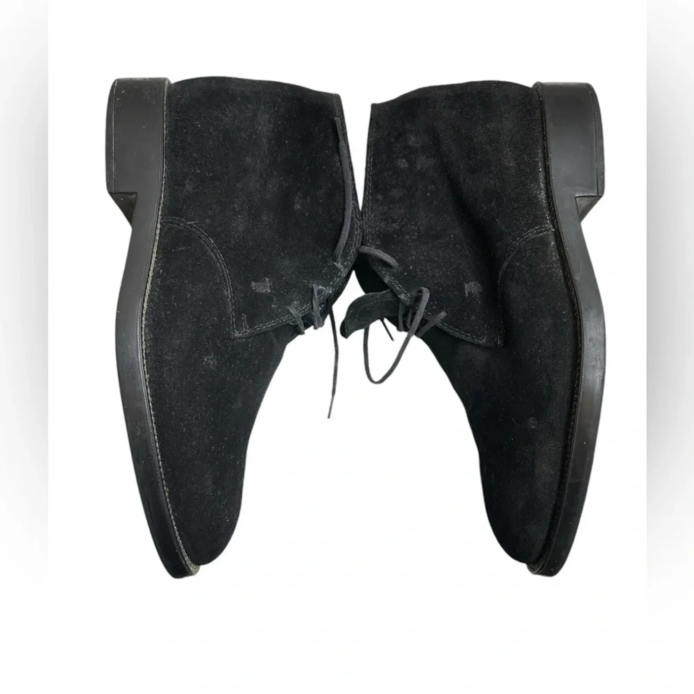 Tod’s black suede men’s ankle boots size 8